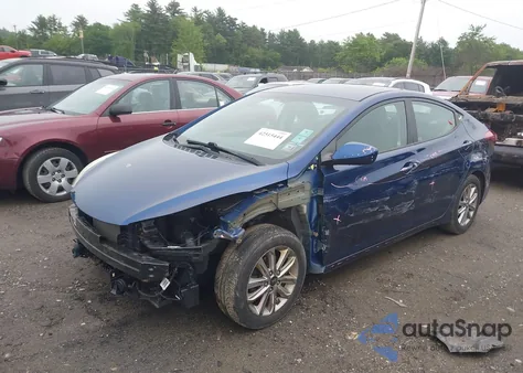 2016 Hyundai Elantra Se from USA, damaged, VIN 5NPDH4AE3GH712110